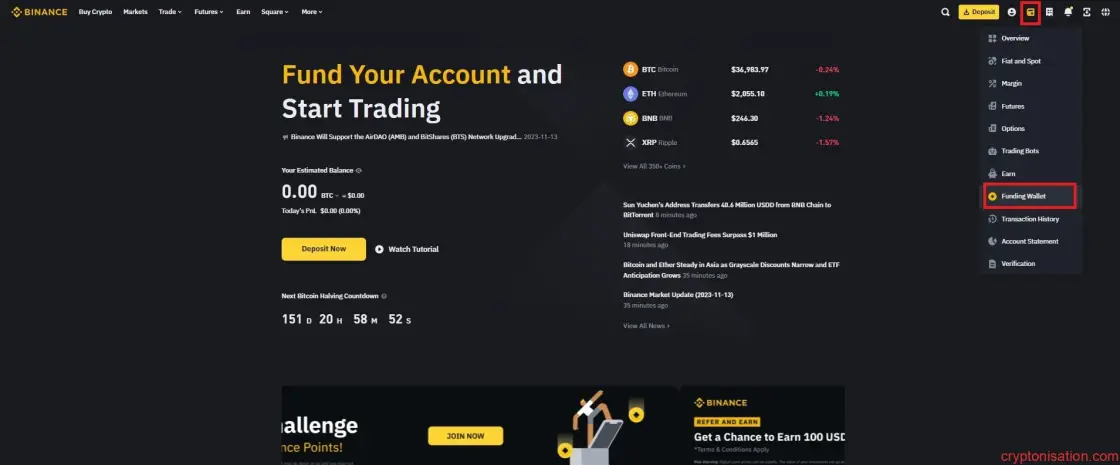 Binance Cüzdanı