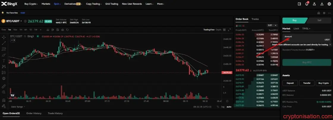 Kripto Para Satın Alma. Adım 5