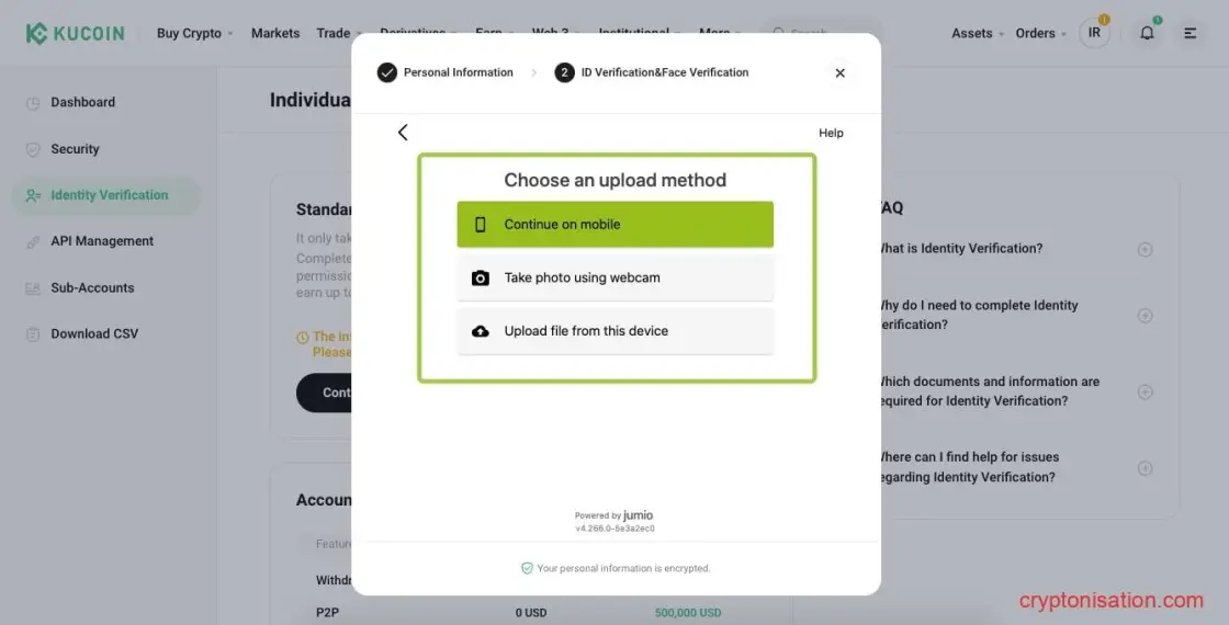 Métodos de verificación de identidad