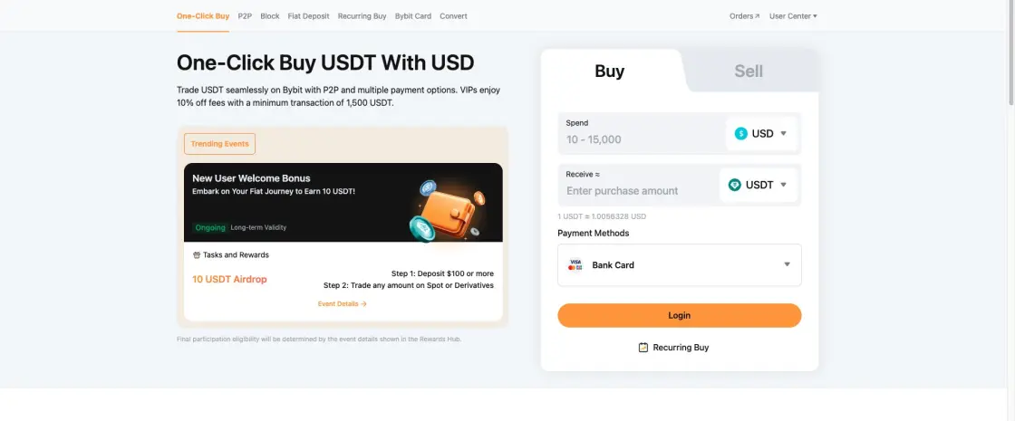 Simple Buy/Sell Mode on the Bybit Exchange